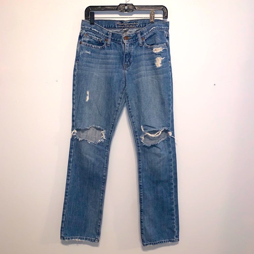 Abercrombie Straight Jeans. Size 6R